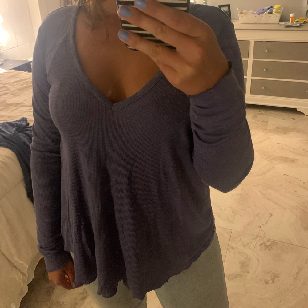Free people V-neck top.